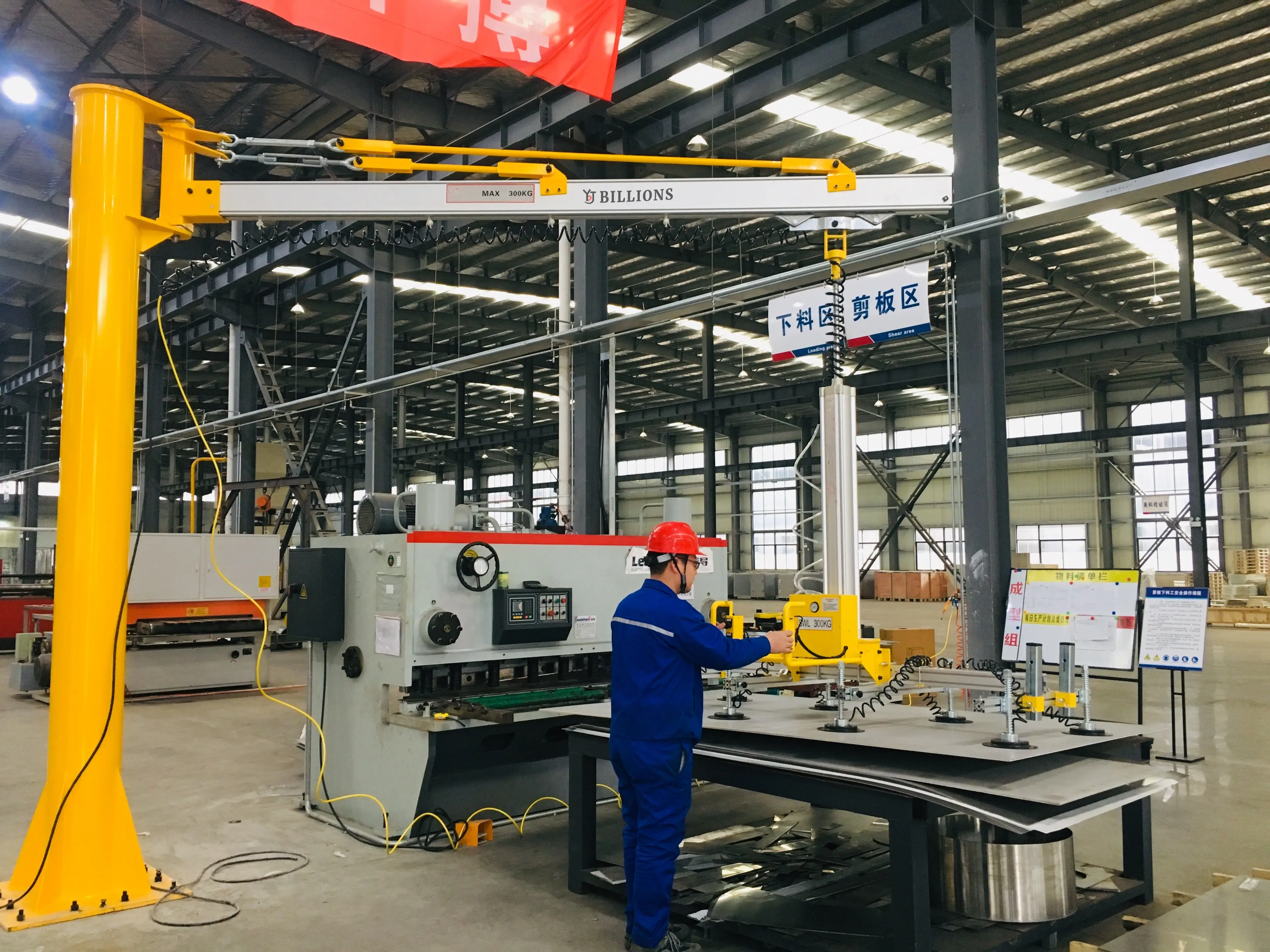 Manual Swing Arm Column Jib Cranes customized lifting equipment